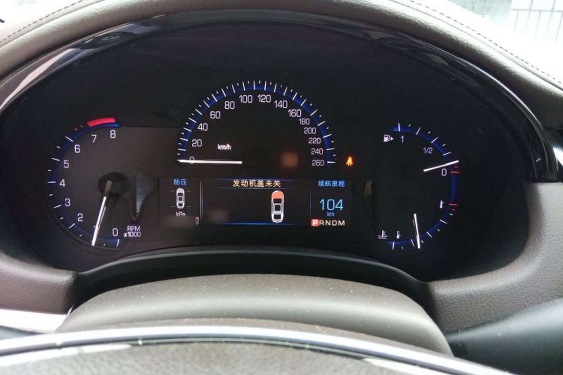 Used Cadillac XTS 2015 28T Elite Model Instrument Cluster