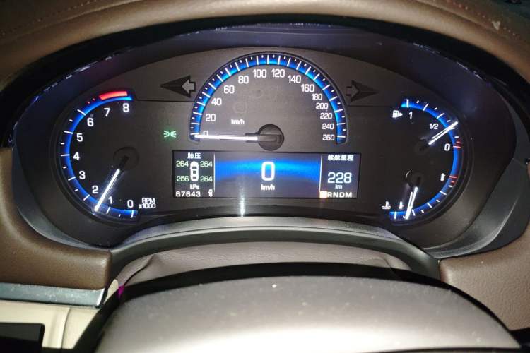 Used Cadillac XTS 2015 28T Comfort Model Instrument Cluster