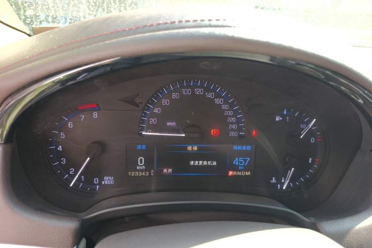 Used Cadillac XTS 2015 28T Comfort Model Instrument Cluster