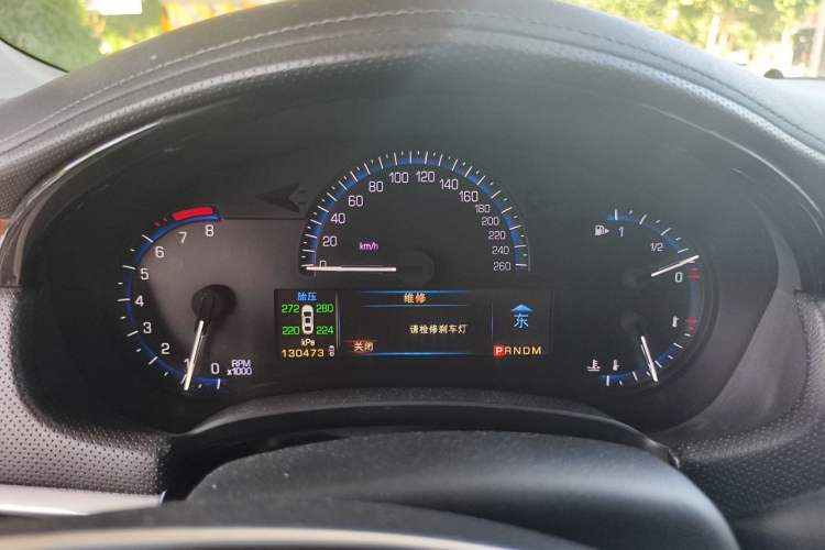 Used Cadillac XTS 2015 28T Luxury Model Instrument Cluster