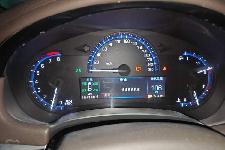Used Cadillac XTS 2015 28T Comfort Model Instrument Cluster