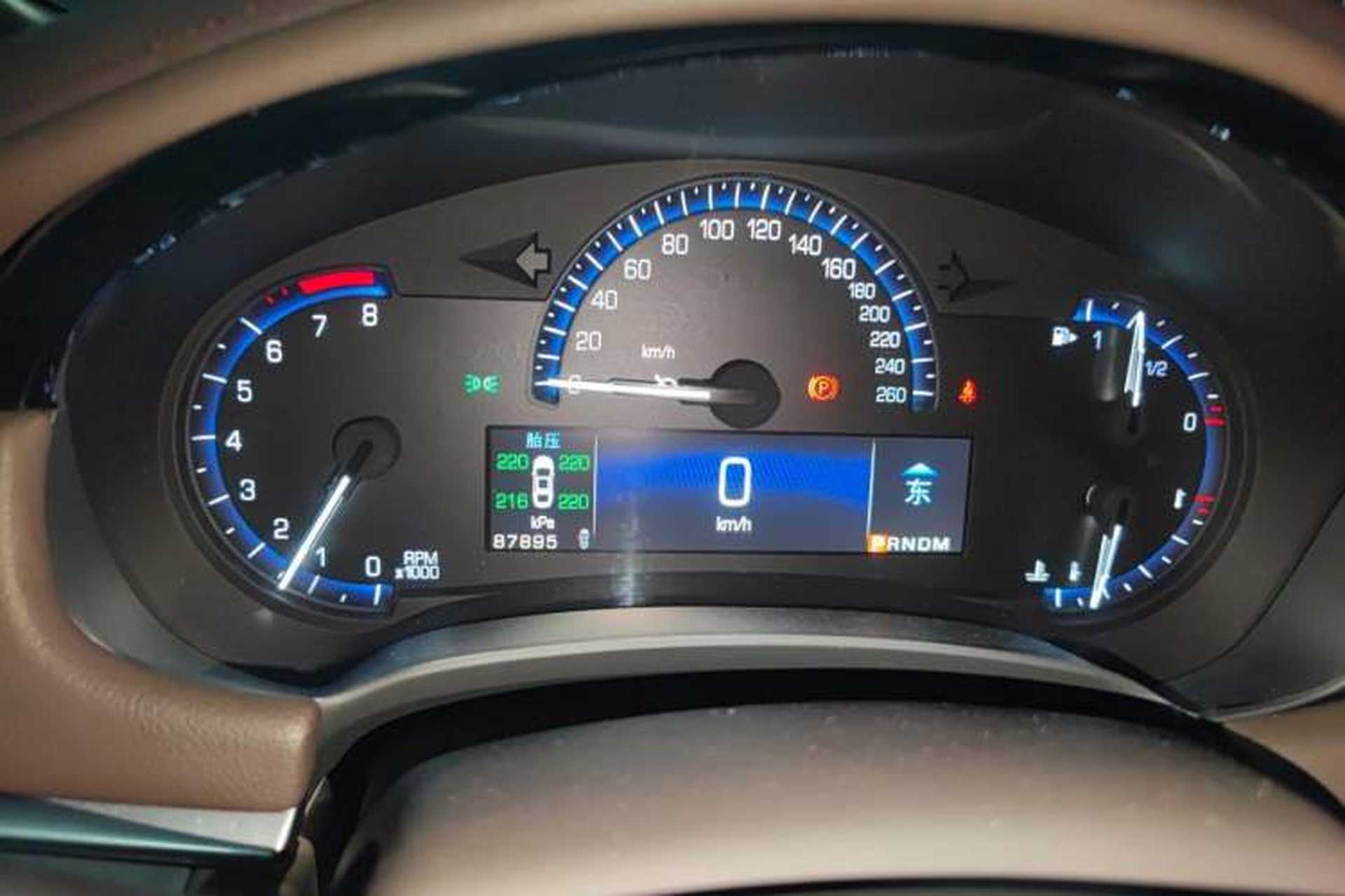 Used Cadillac XTS 2015 28T Elite Model Instrument Cluster