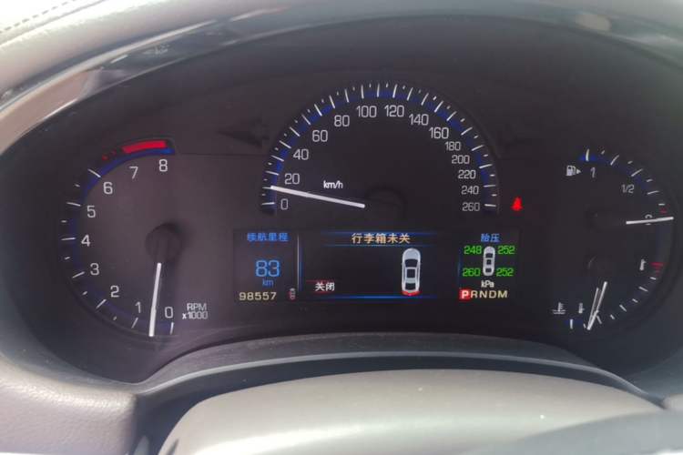 Used Cadillac XTS 2015 28T Comfort Model Instrument Cluster