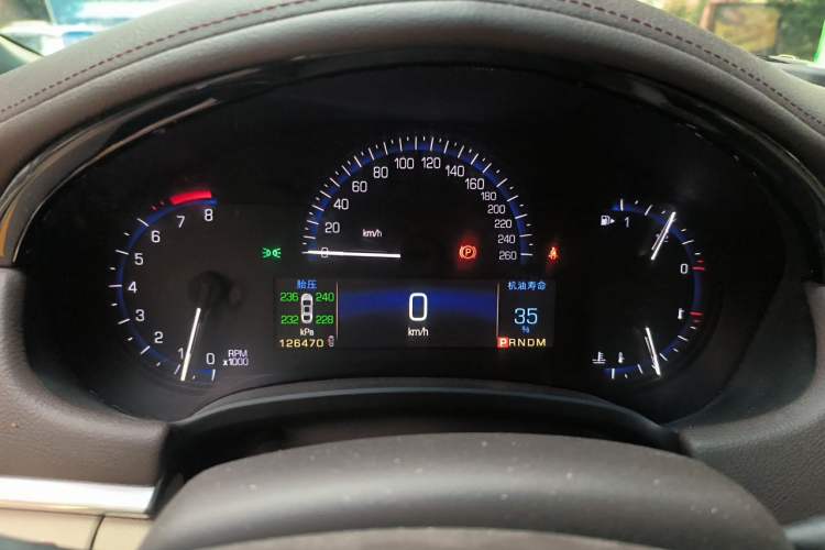 Used Cadillac XTS 2015 28T Elite Model Instrument Cluster