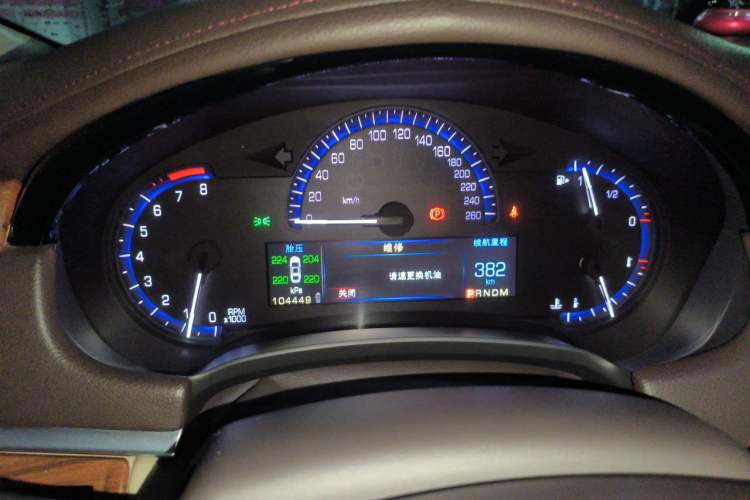 Used Cadillac XTS 2015 28T Elite Model Instrument Cluster