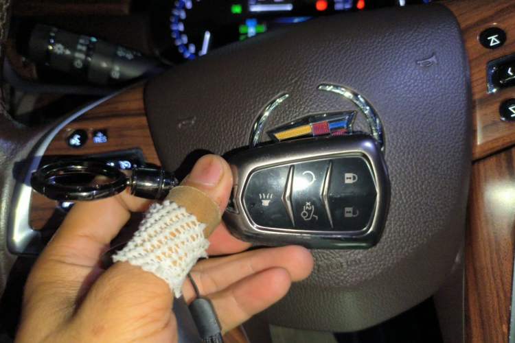 Used Cadillac XTS 2015 28T Elite Model Vehicle Key