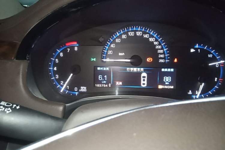 Used Cadillac XTS 2015 28T Comfort Model Instrument Cluster