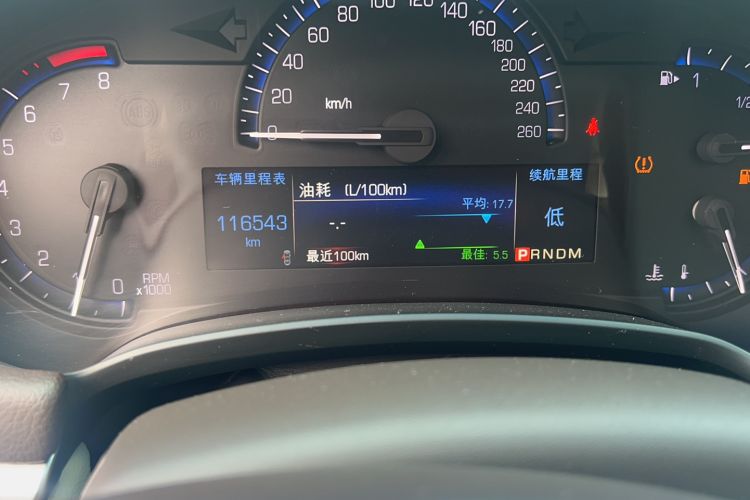 Used Cadillac XTS 2016 28T Tech Edition Odometer Close Up