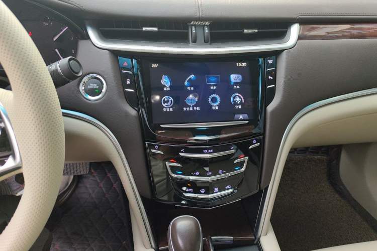Used Cadillac XTS 2017 28T Elite Model Audio And AC Panel