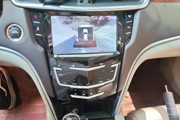Used Cadillac XTS 2017 28T Elite Model Audio And AC Panel