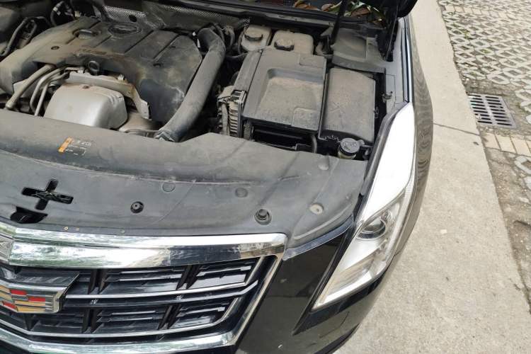 Used Cadillac XTS 2017 28T Elite Model Engine Bay Left