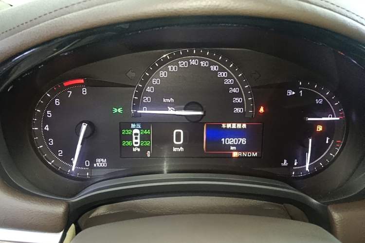 Used Cadillac XTS 2017 28T Elite Model Instrument Cluster