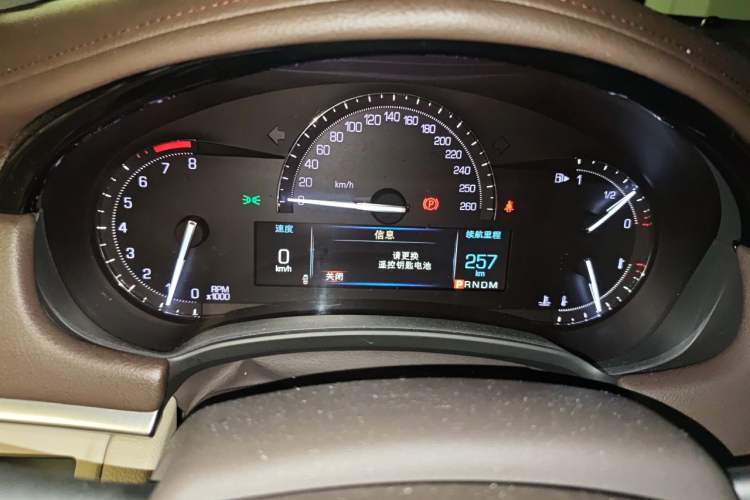 Used Cadillac XTS 2017 28T Elite Model Instrument Cluster