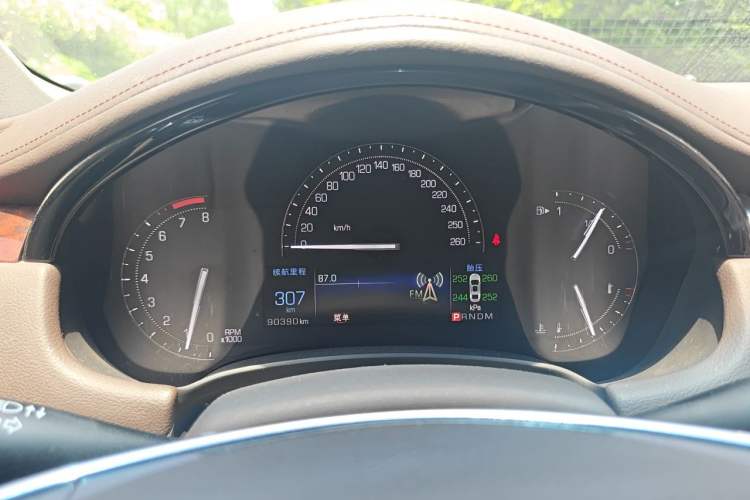 Used Cadillac XTS 2017 28T Elite Model Instrument Cluster