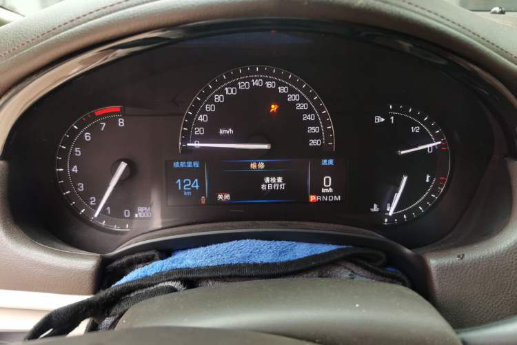 Used Cadillac XTS 2017 28T Elite Model Instrument Cluster
