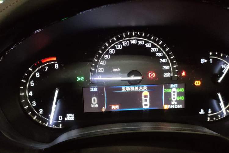 Used Cadillac XTS 2017 28T Elite Model Instrument Cluster