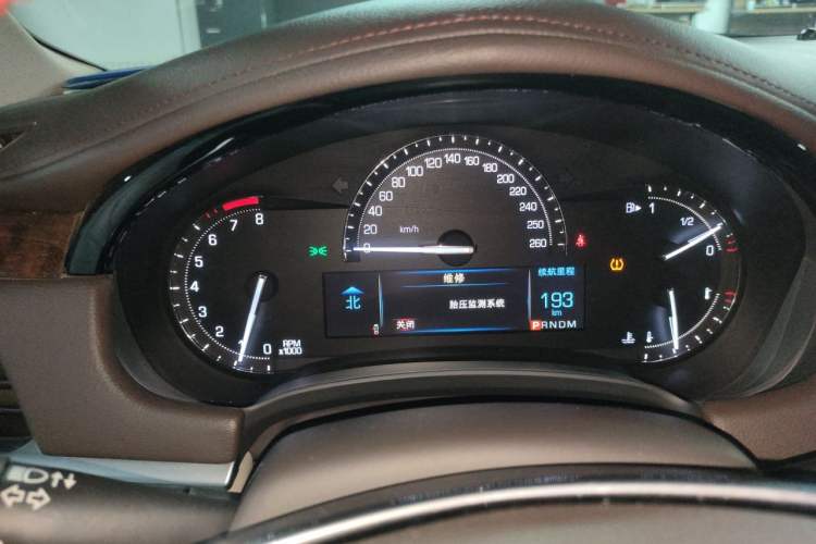 Used Cadillac XTS 2017 28T Elite Model Instrument Cluster
