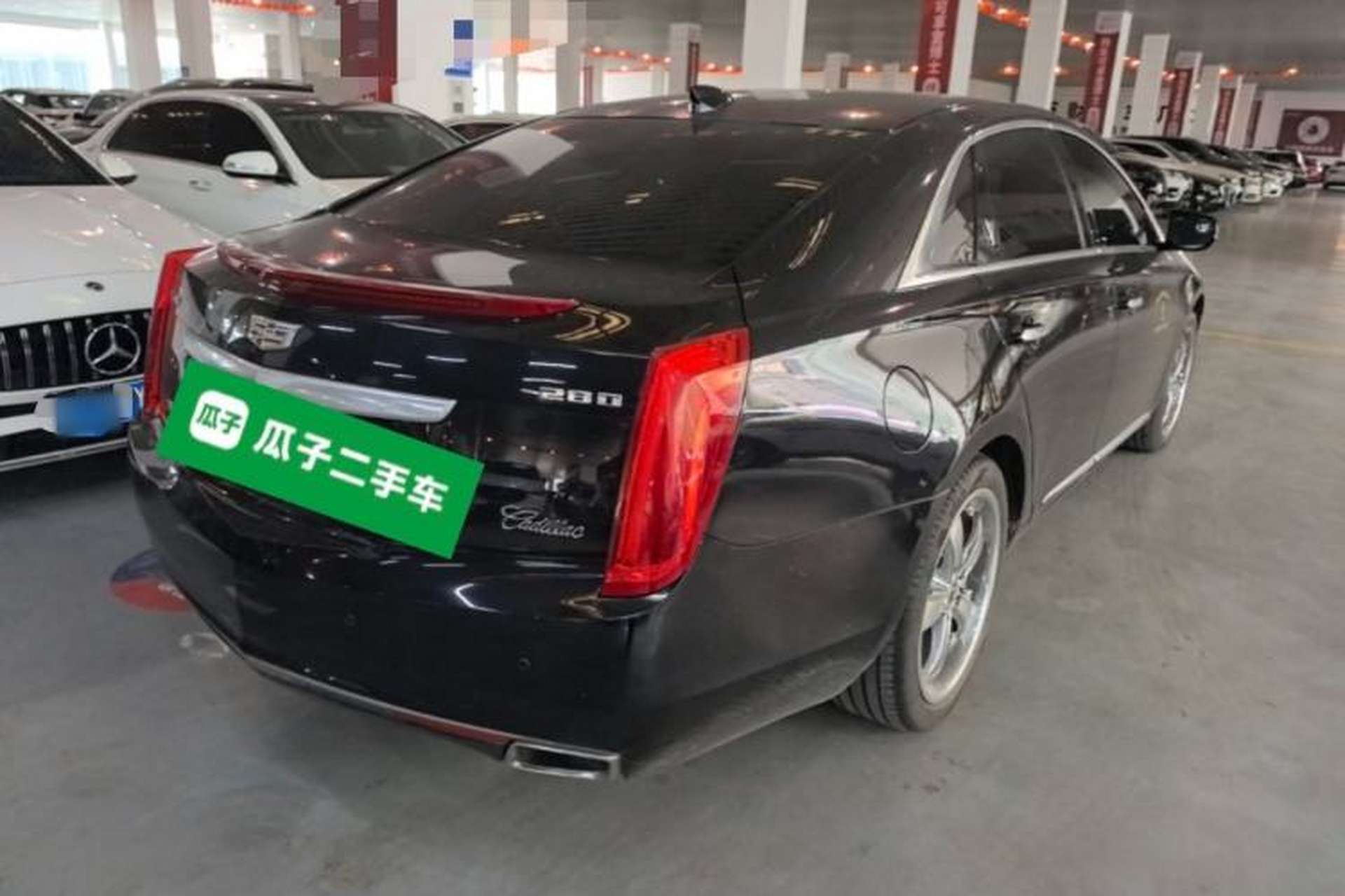 Used Cadillac XTS 2017 28T Elite Model Rear Right 45 Deg