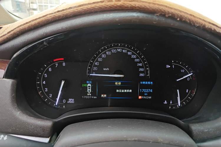 Used Cadillac XTS 2017 28T Elite Model Instrument Cluster