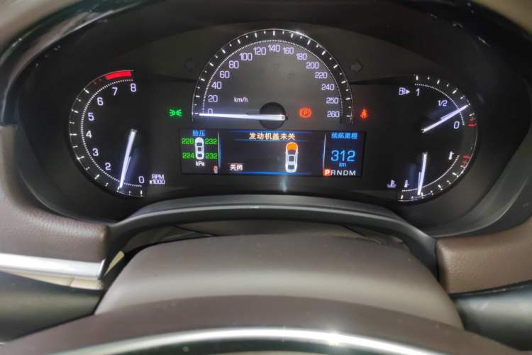 Used Cadillac XTS 2017 28T Elite Model Instrument Cluster