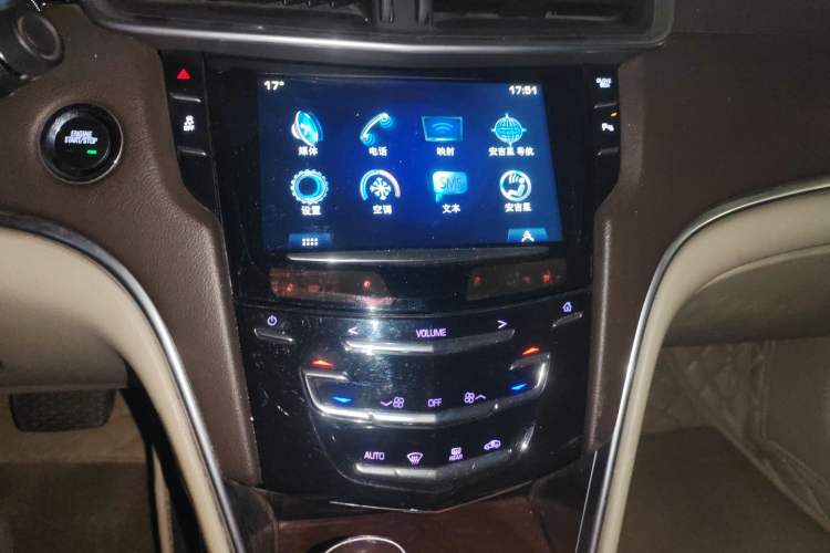 Used Cadillac XTS 2017 28T Tech Edition Audio And AC Panel