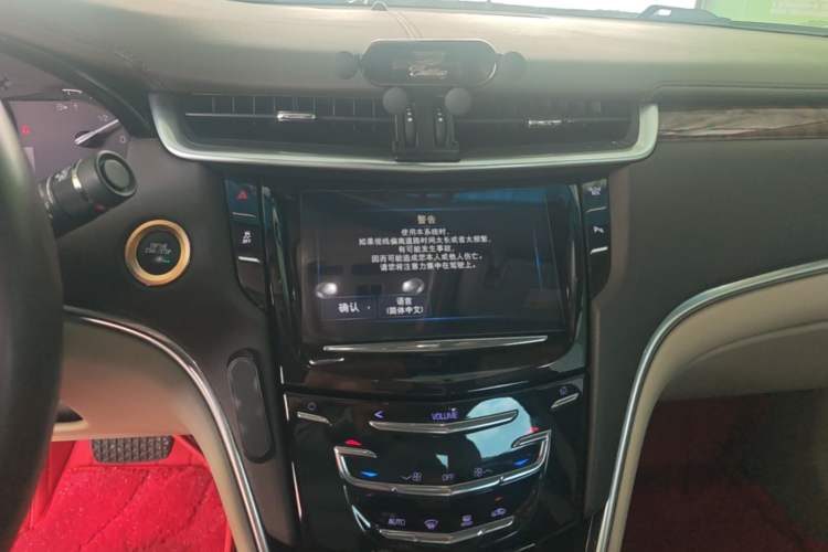 Used Cadillac XTS 2017 28T Elite Model Audio And AC Panel
