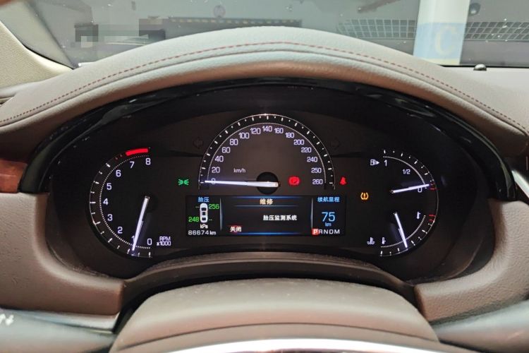 Used Cadillac XTS 2017 28T Elite Model Instrument Cluster