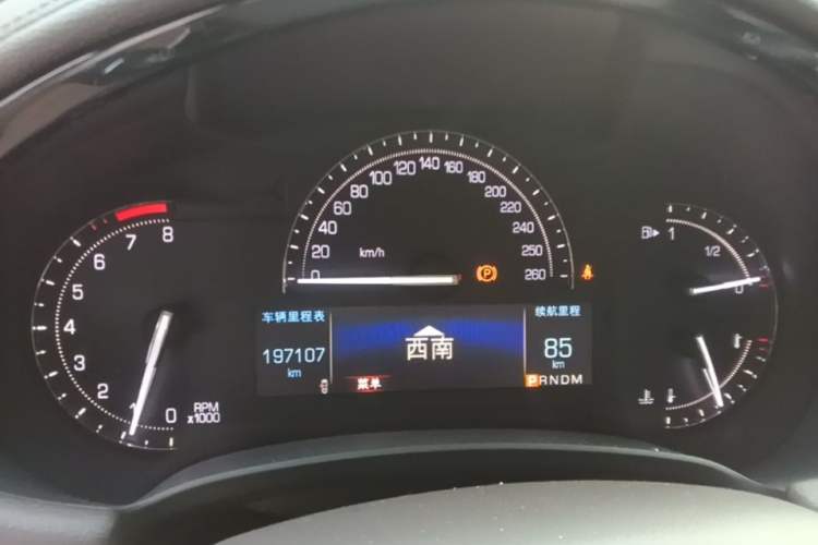 Used Cadillac XTS 2017 28T Tech Edition Instrument Cluster