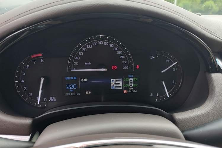 Used Cadillac XTS 2017 28T Elite Model Instrument Cluster