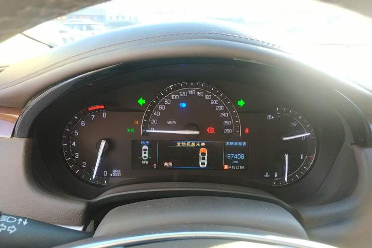Used Cadillac XTS 2017 28T Elite Model Instrument Cluster