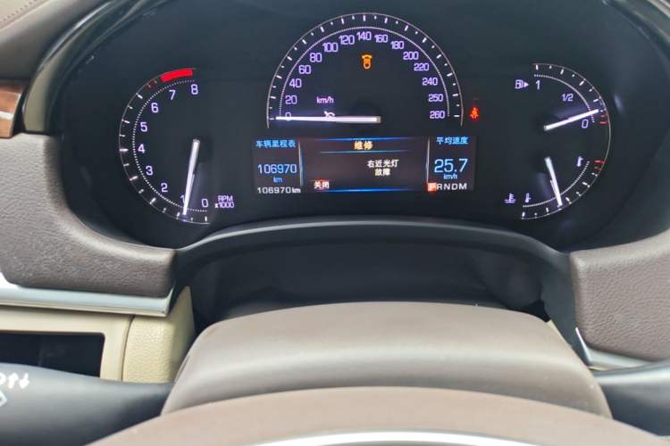 Used Cadillac XTS 2017 28T Elite Model Instrument Cluster