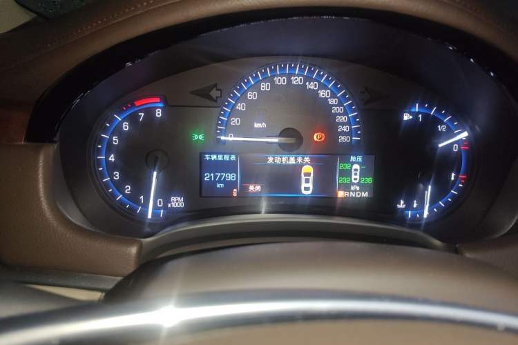 Used Cadillac XTS 2017 28T Elite Model Instrument Cluster