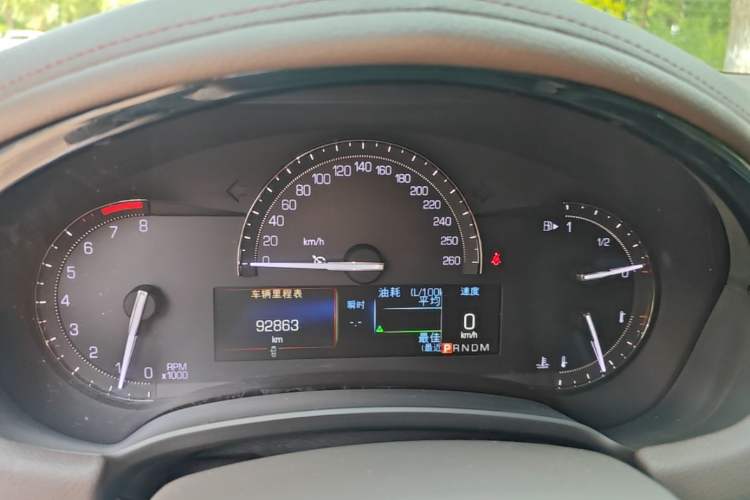 Used Cadillac XTS 2017 28T Elite Model Instrument Cluster