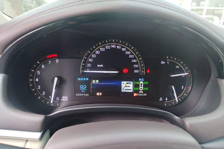 Used Cadillac XTS 2017 28T Elite Model Instrument Cluster