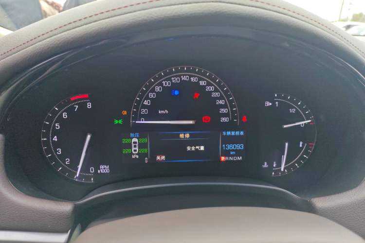 Used Cadillac XTS 2017 28T Elite Model Instrument Cluster