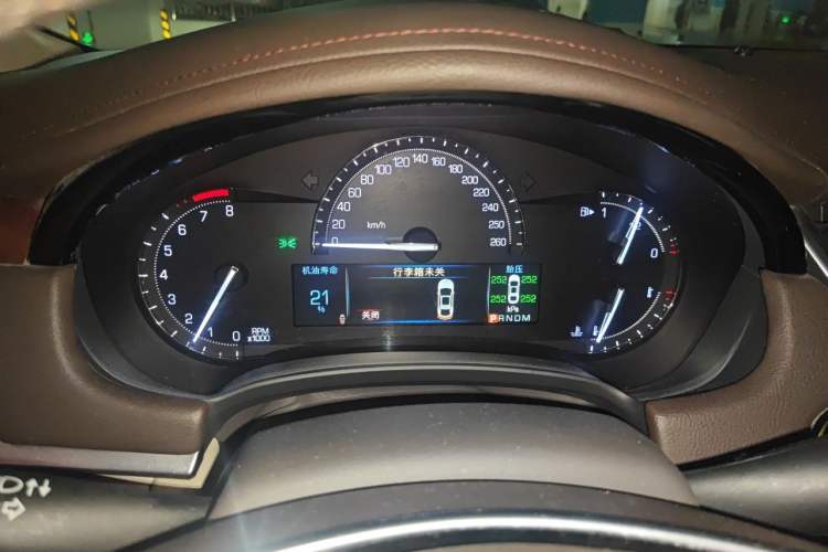 Used Cadillac XTS 2017 28T Elite Model Instrument Cluster