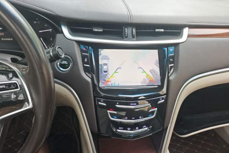 Used Cadillac XTS 2017 28T Elite Model Audio And AC Panel