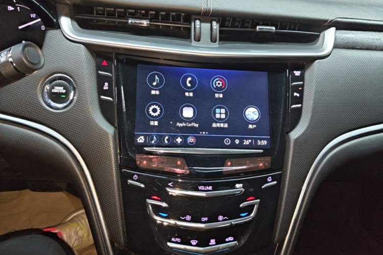 Used Cadillac XTS 2018 28T Elite Edition Audio And AC Panel