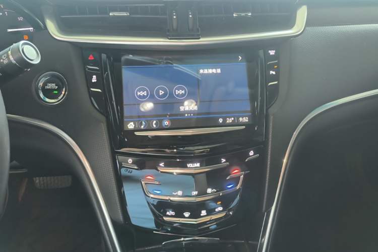 Used Cadillac XTS 2018 28T Elite Edition Audio And AC Panel