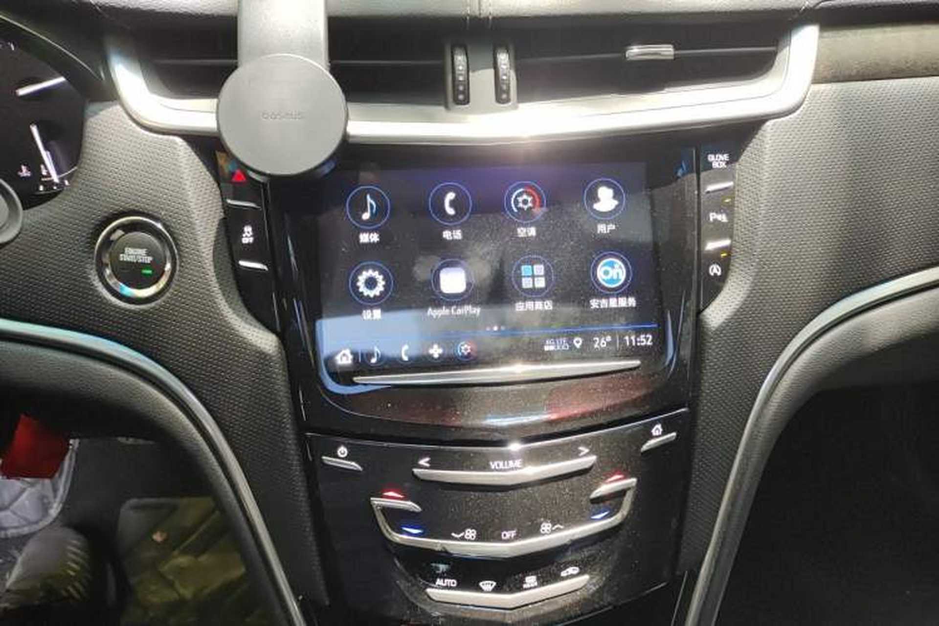 Used Cadillac XTS 2018 28T Elite Edition Audio And AC Panel
