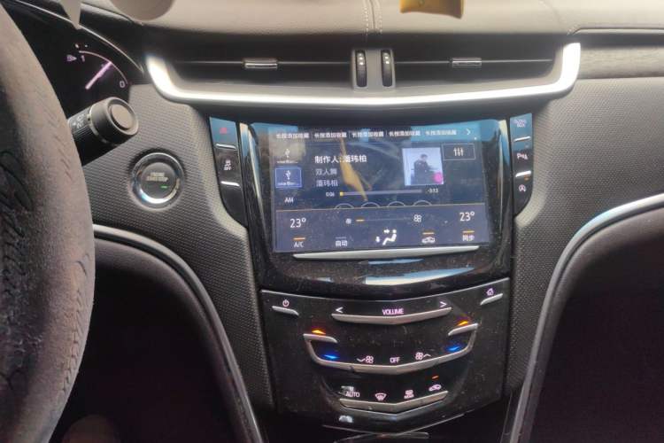 Used Cadillac XTS 2018 28T Elite Edition Audio And AC Panel
