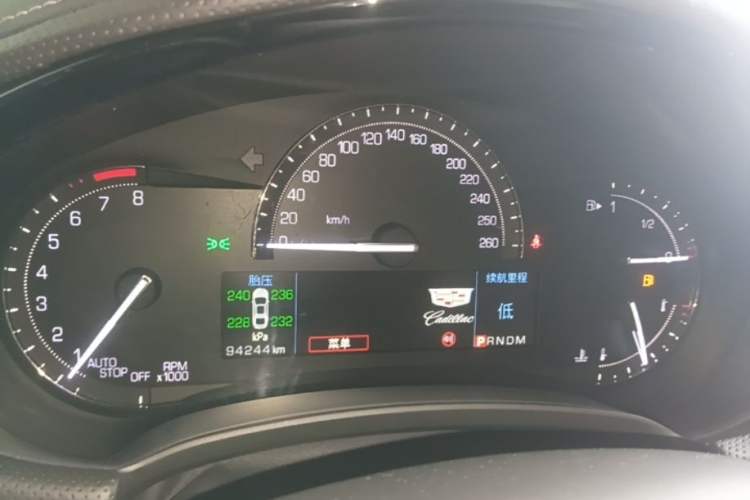 Used Cadillac XTS 2018 28T Elite Edition Instrument Cluster