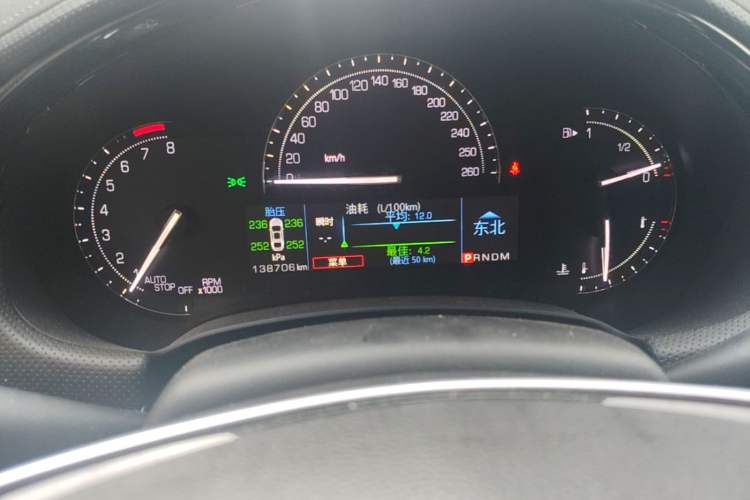 Used Cadillac XTS 2018 28T Tech Edition Instrument Cluster