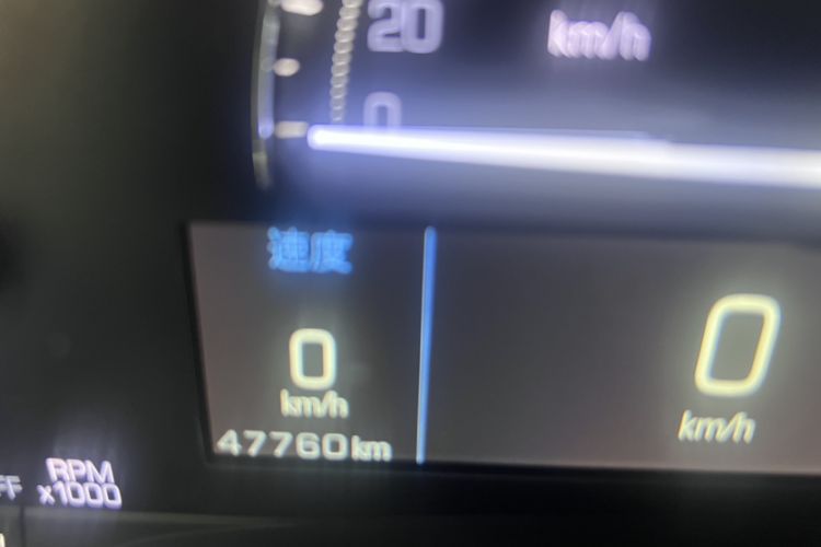 Used Cadillac XTS 2018 28T Tech Edition Odometer Close Up