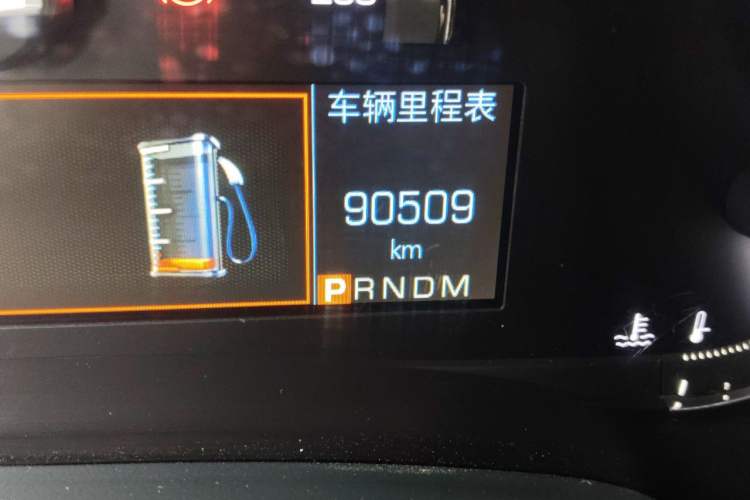 Used Cadillac XTS 2018 28T Elite Edition Odometer Close Up