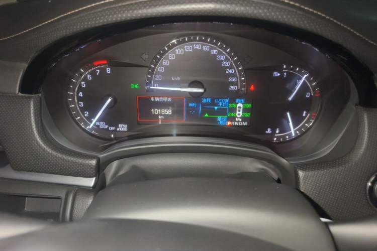 Used Cadillac XTS 2018 28T Tech Edition Odometer Close Up