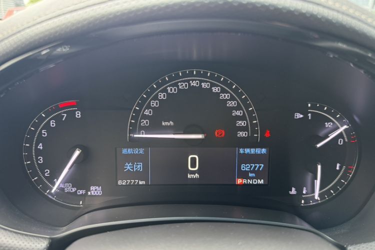 Used Cadillac XTS 2018 28T Elite Edition Odometer Close Up