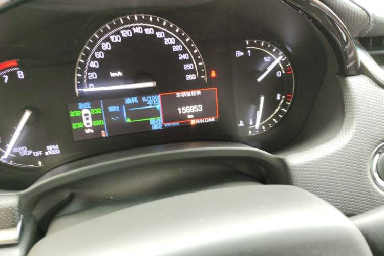 Used Cadillac XTS 2018 28T Elite Edition Odometer Close Up