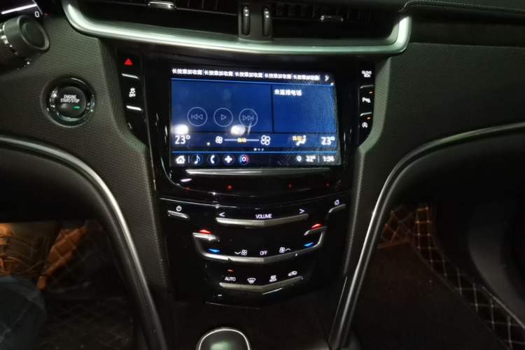 Used Cadillac XTS 2018 28T Elite Edition Audio And AC Panel