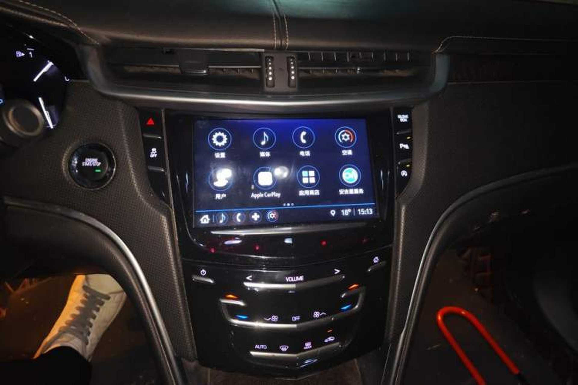 Used Cadillac XTS 2018 28T Elite Edition Audio And AC Panel